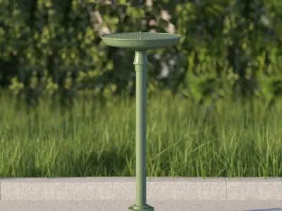 vienna public ashtray 3D model