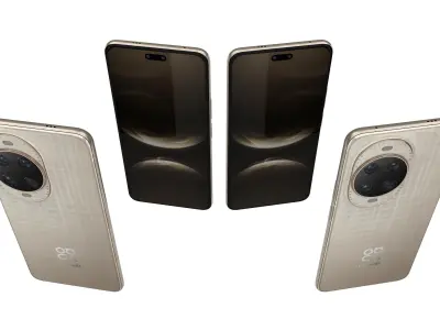 Huawei nova 14 Ultra Floating Light Gold 3D model