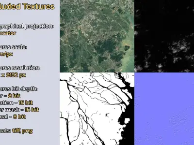 Zhongshan China City Landscape 3D Model 3D model