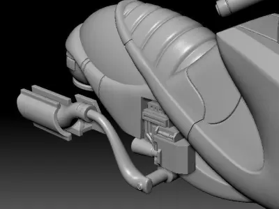 Flare-S Swoop Bike One12 Scale STL Files 3D print model