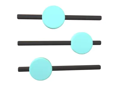 Setting Symbol v4 003 Low-poly 3D model