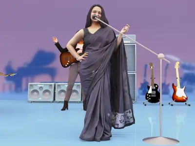 Concert Day 4K 3D model