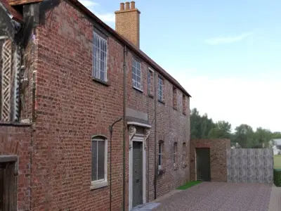 Dorney Court 3D model