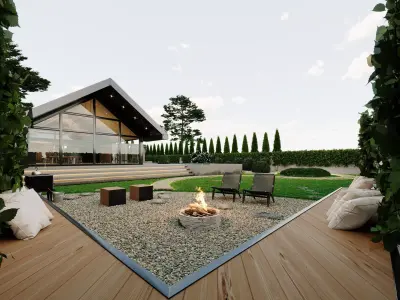 CABANA EXTRIOR  3D model