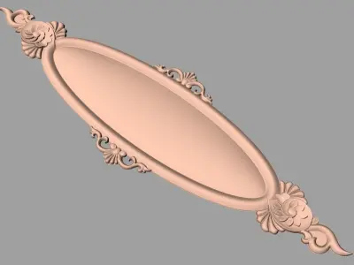 Woodworking CNC Router 3D Relief STL models used for artcam E427 3D model