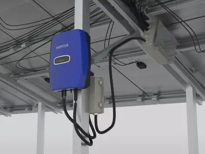 Solar Energy System 3D model