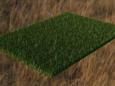 Grass Bed 3D MODEL 3D model