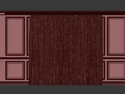 Curtain Set 77 3D model