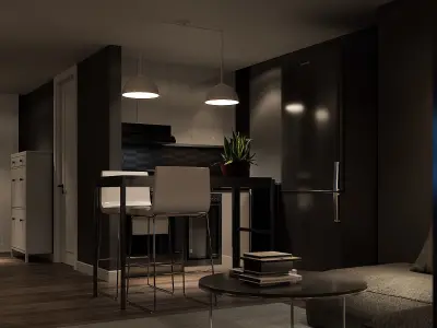 New York Apartment 3Dmax model 3D model  3D model