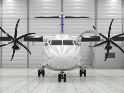  FedEx ATR 72-600 Cargo Aircraft Open 