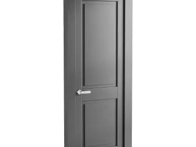 Modern entrance door 41 3D model