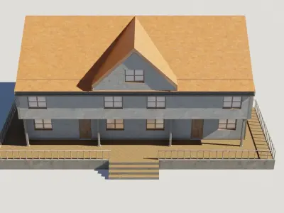 Family house 3D 3D model