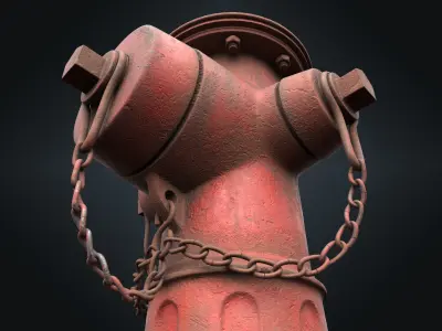 Fire Hydrant 3D model