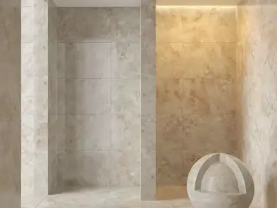 Marble wall 204 3D model