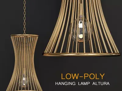 HANGING LAMP ALTURA 3d model Low-poly 3D model