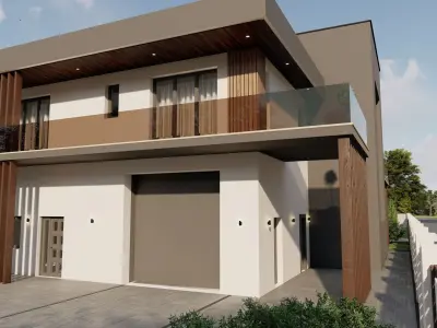House 08 Exterior 3D model