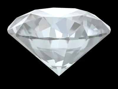 Diamond 3D model 3