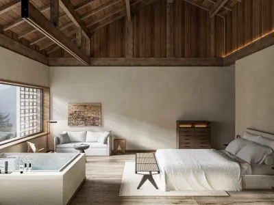 Bedroom 000 3D model