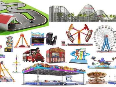  Largest Updated Amusement Park Rides Collection 