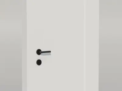 Simple door Free 3D model purchase