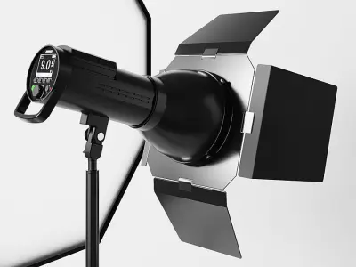 Photo Studio Kit BLENDER 3D Model Cycles 3D model