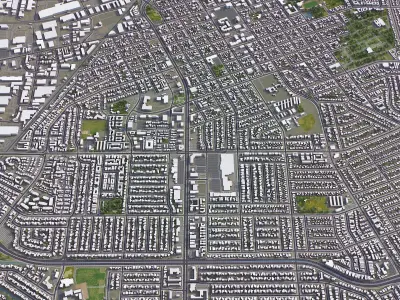 Santa Clara Low-poly 3D model