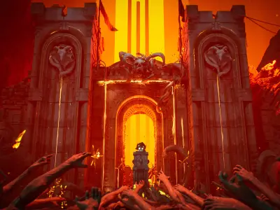 Hell Gate Environment Kit - UE5 Low-poly 3D model