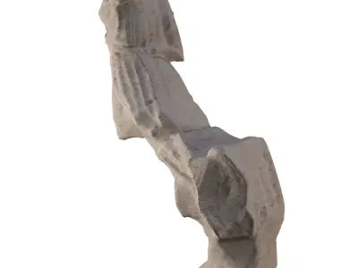 Winged Victory of Samothrace sculpture 3D model