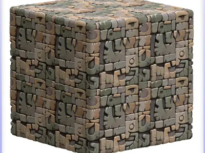 Stylized Wall Seamless Texture Texture 37