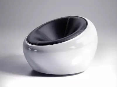 Half Dome Chair  3D model