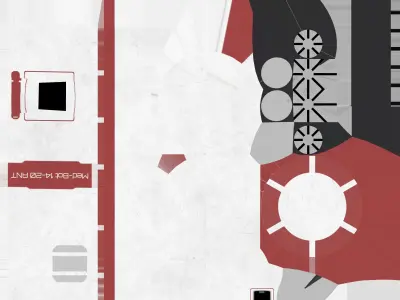 Sci-fi operation table 3D model