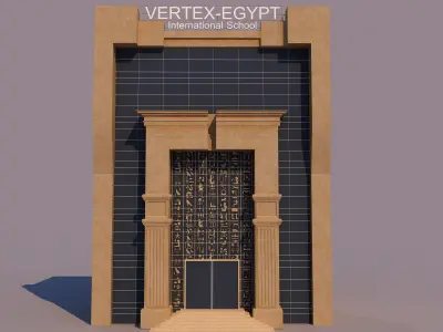 0210 - Building Entrance 3D model