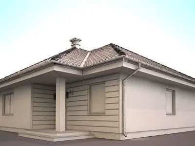 House model 3d dom5 3D model