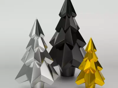 CHRISTMAS TREE - Print in Place 3D print model