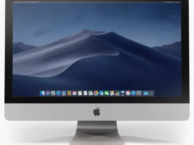 Apple iMac Retina 5K 27inch Display 3D model