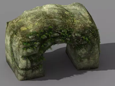 Explore the mountains - Rock 018 3D model