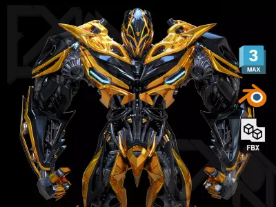 Transformers Bumblebee AOE 3D model