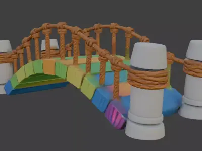 Bridge 3d Model 3D model