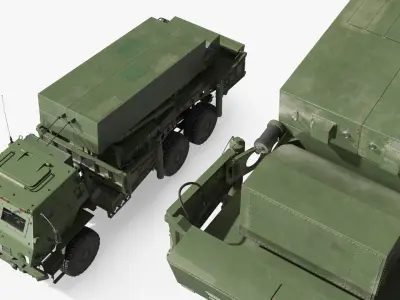  Compiled MEADS Mobile Surveillance Radar Vehicle 