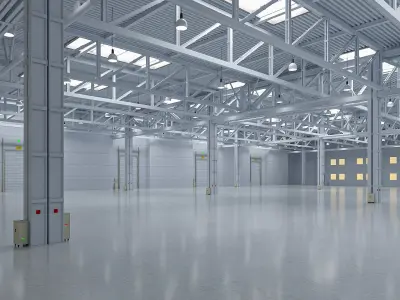 Warehouse Logistic 7 3D model