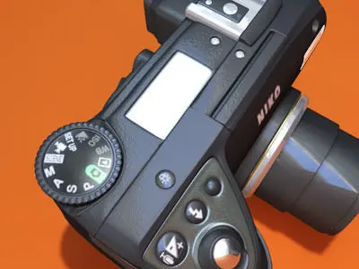 Nikon Coolpix 8400 3D model