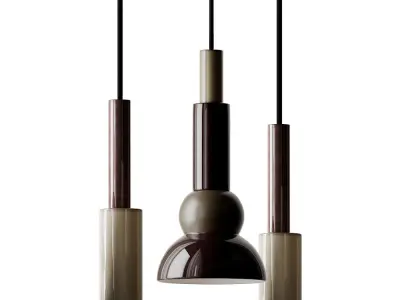 Serax Porcelain Modern Hanging Pendant Lights 3D model