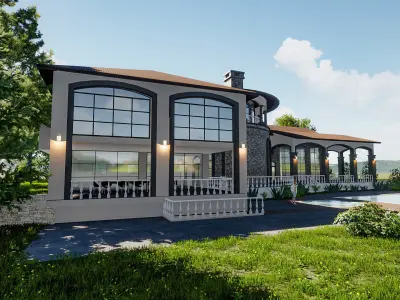 Villa2 Estate 3D model