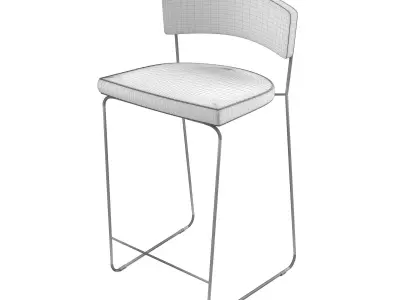 Modloft - Delancey Barstool 3D model