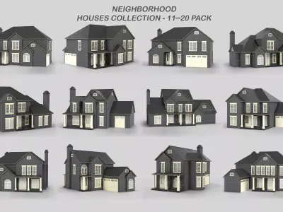 British House Design Collection 11-20 Pack T1