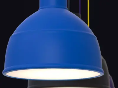 Muuto Unfold Hanging Lamp 3D model