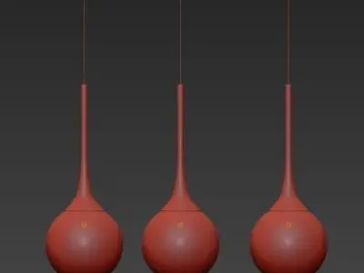 Bubble Lamp 3D model