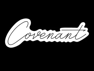 Covenant Neon Sign 3D model