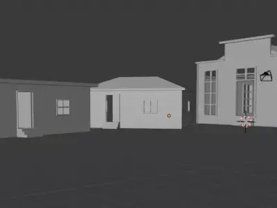 Very Nice Looking Western Building For Your Project For Free  Free low-poly 3D model