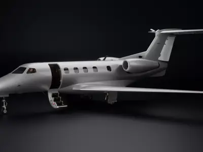 Embraer Phenom 300 Fully Detailed 3d model 3D model